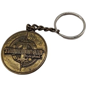 vintage Disneyland Tomorrowland key chain 1998